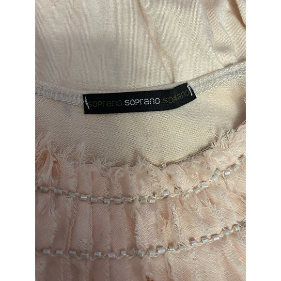 Soprano Women's Tank Dress Size Small Color pink - Picture 5 of 6